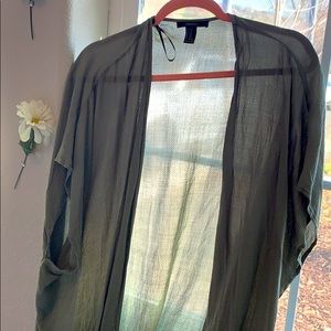 Forever 21 green coverup